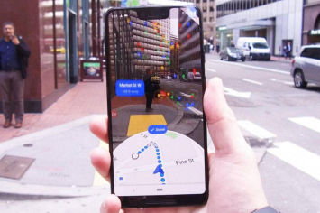 В Google Maps добавили режим дополненной реальности
