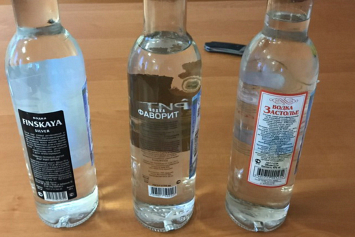 В Минске у россиянина изъяли более 1100 литров водки