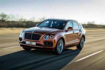 Bentley Bentayga – теперь он самый быстрый вседорожник в мире