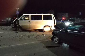 В Житковичах пьяный бесправник спровоцировал ДТП с тремя автомобилями 