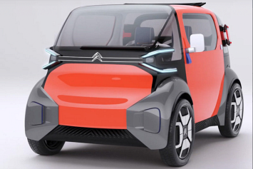 Citroen сделал сверхкомпактный городской электромобиль, который можно водить без прав
