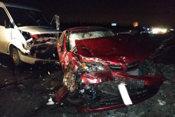 Под Гомелем столкнулись Mercedes-Benz и Nissan Primera, пострадали три немолодые пассажирки 